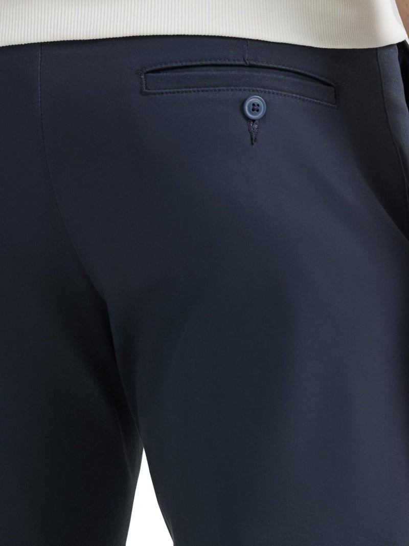 Lee Men's Extreme Motion Flat Front Regular Straight Pant Navy 38W x 29L - Image 3